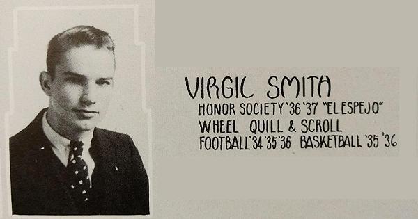 McHi Yearbook Senior Photo, 1937