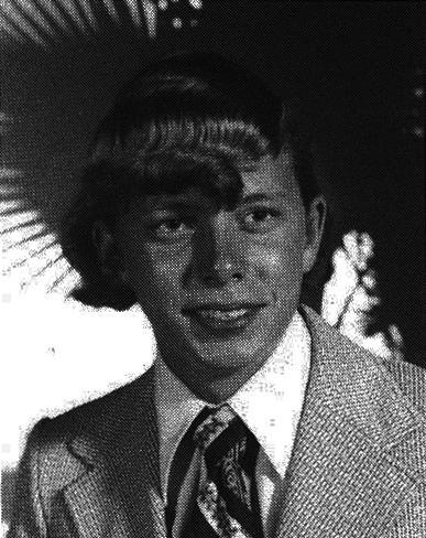 1976 McHi Yearbook Senior Photo of Michael Fossum