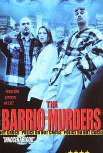 Poster for his movie "The Barrio Murders"