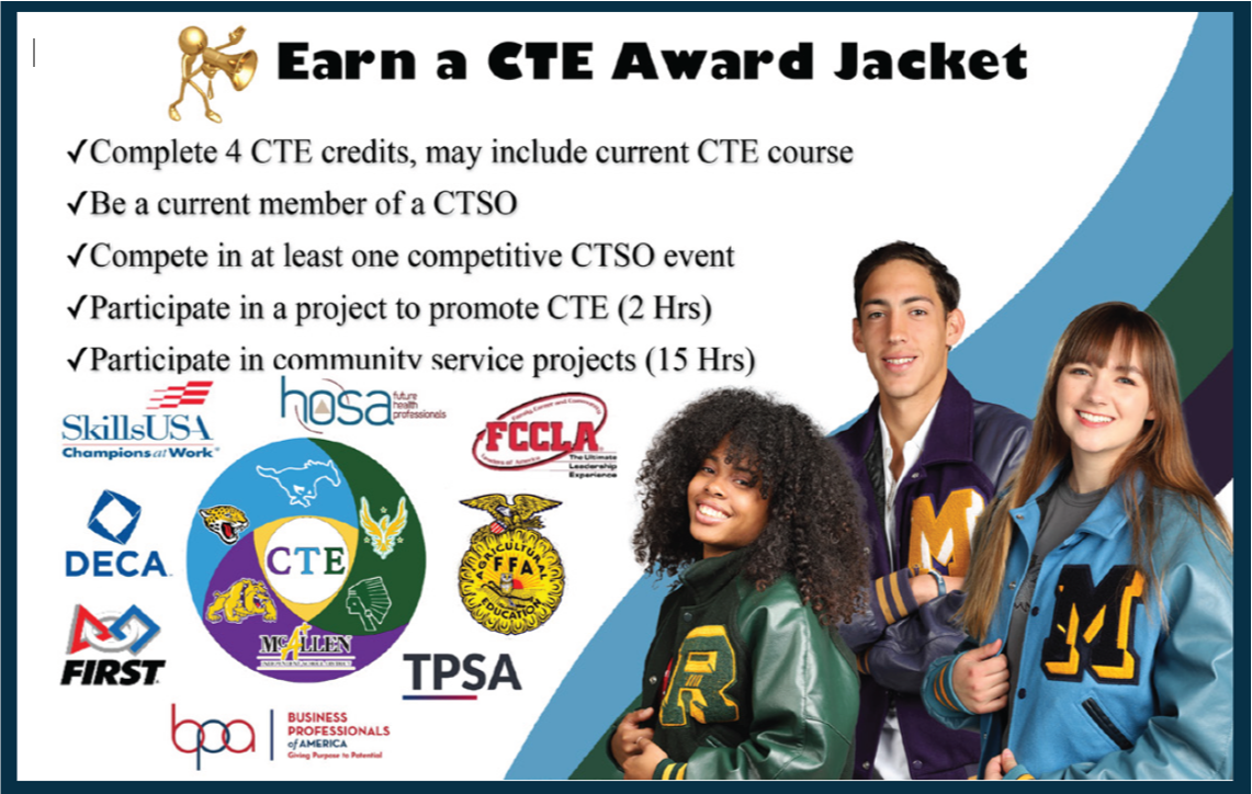 Earn a CTE Award Jacket