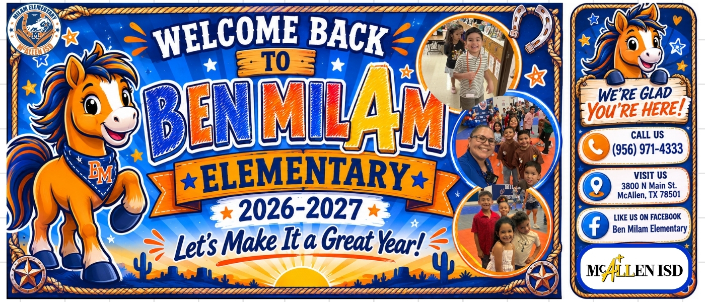 Welcome to Ben Milam Elementary