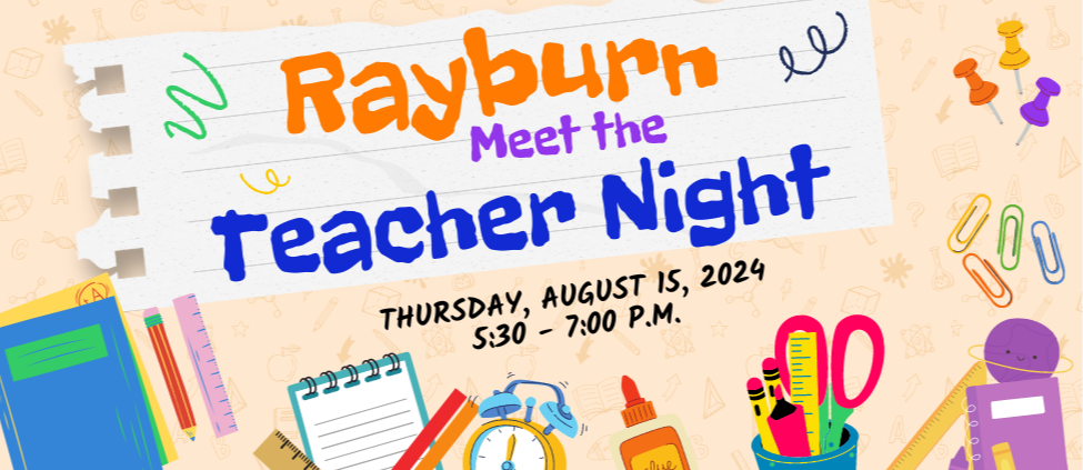 Meet the Teacher Night August 15