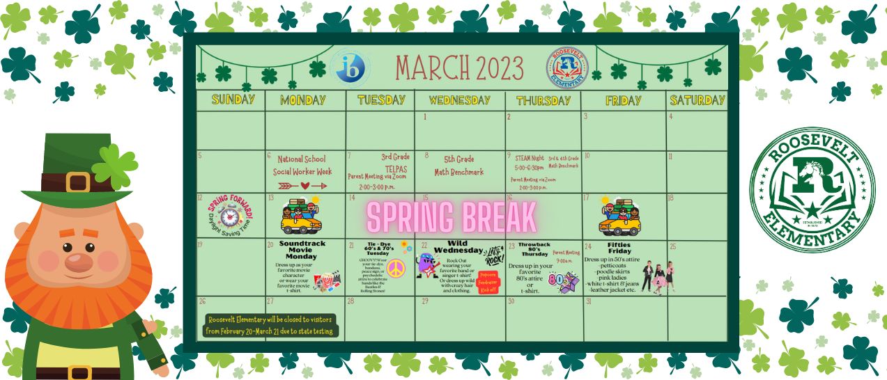 March Calendar