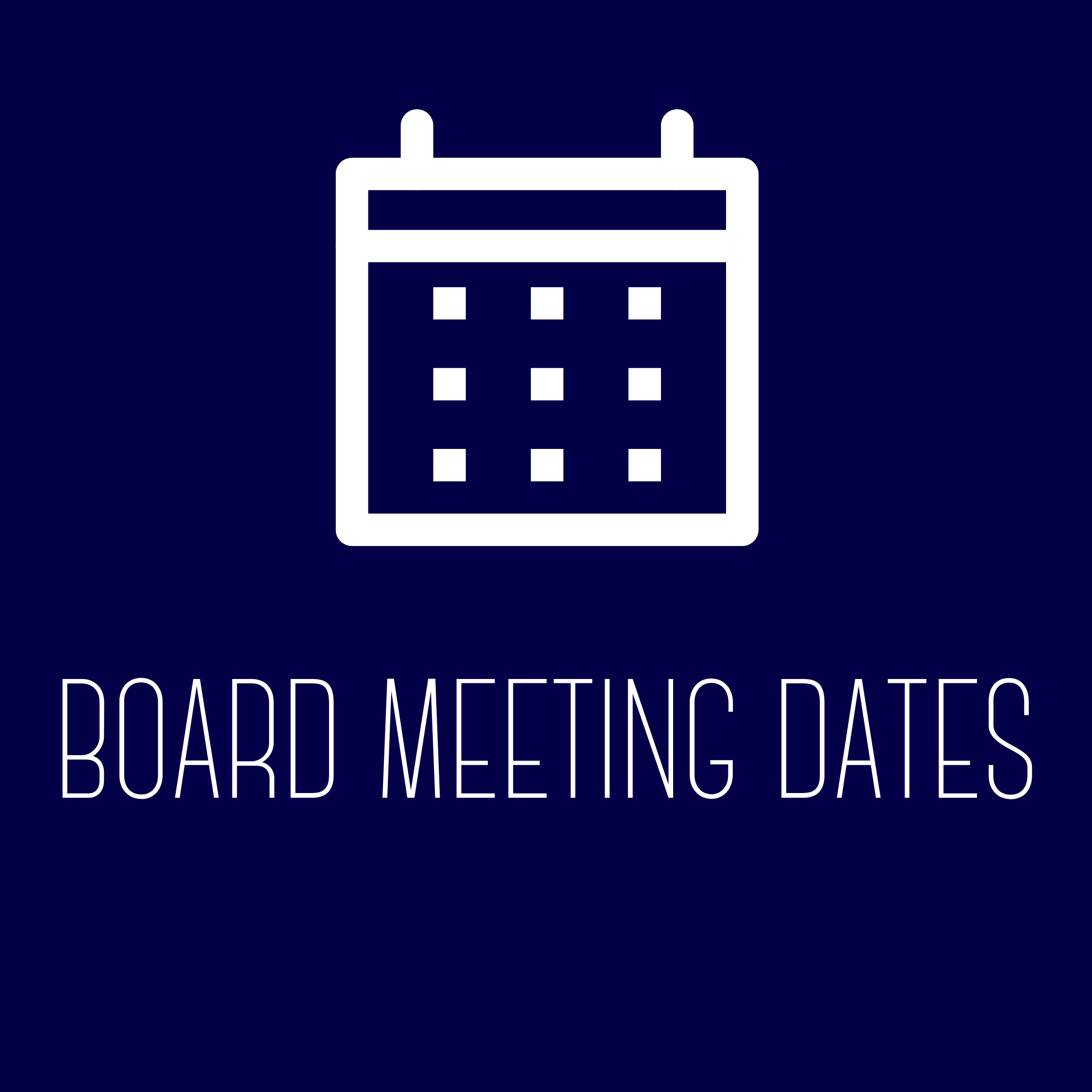 Board Meeting Dates