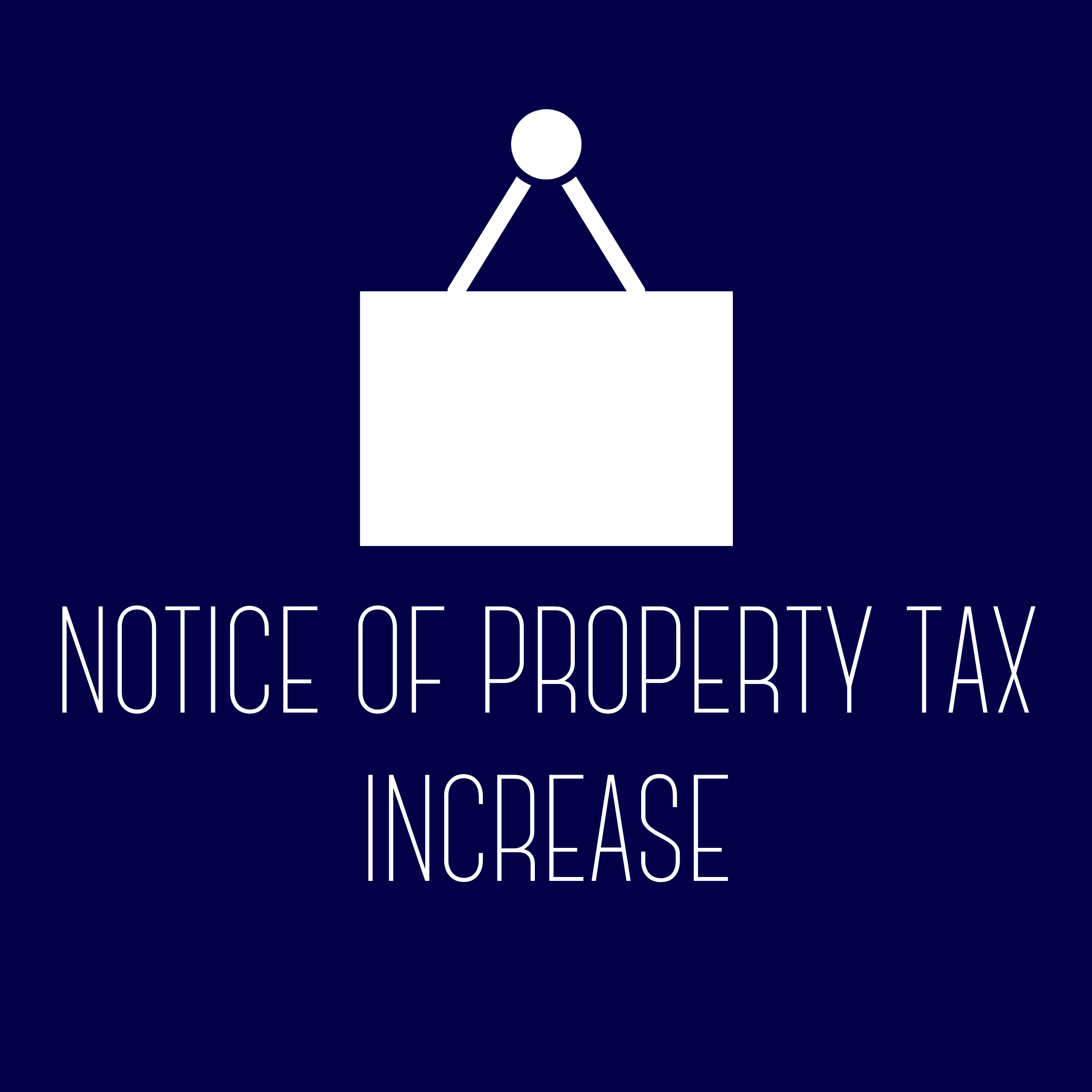 Notice of Property Tax Increase