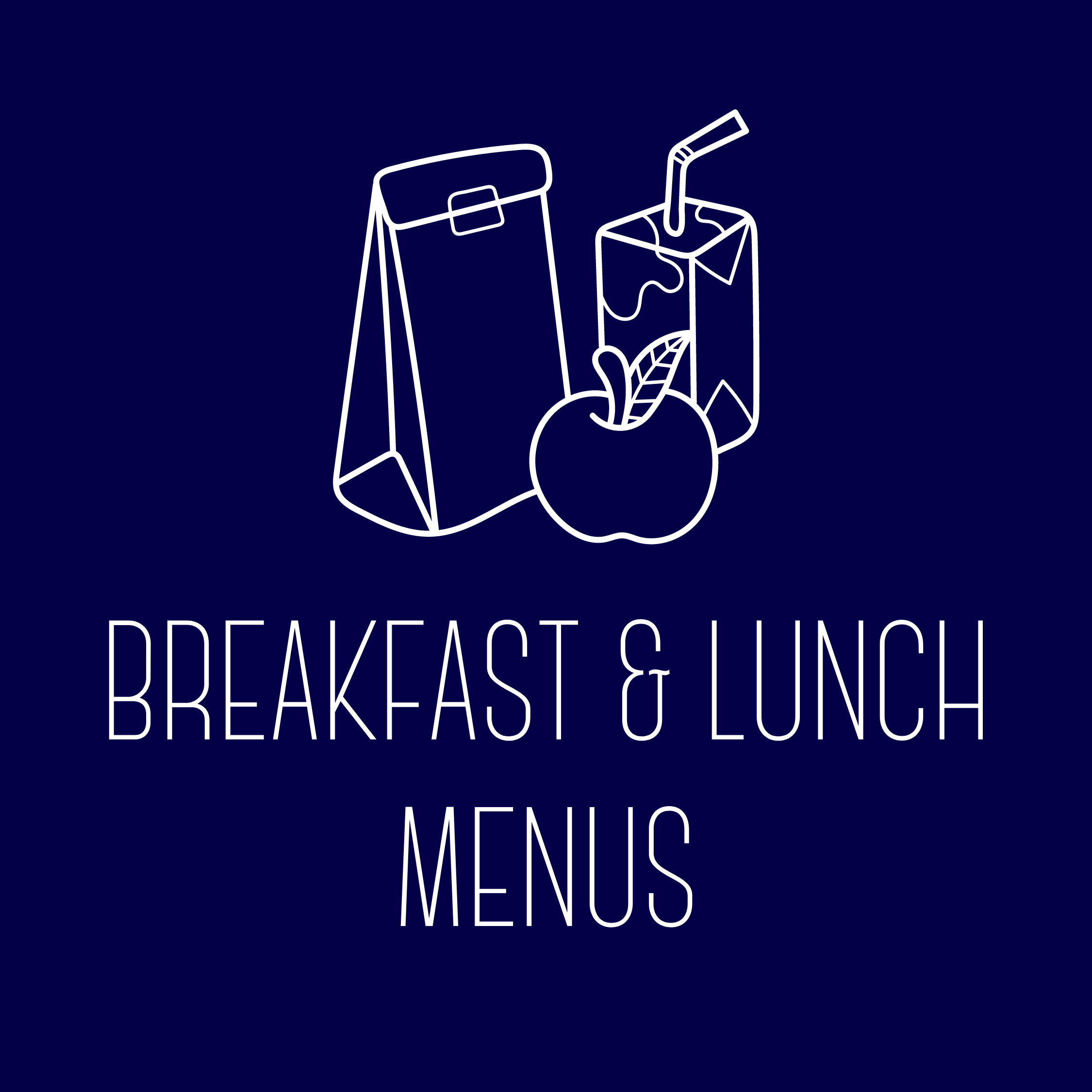 Breakfast and Lunch Menus - August 2022