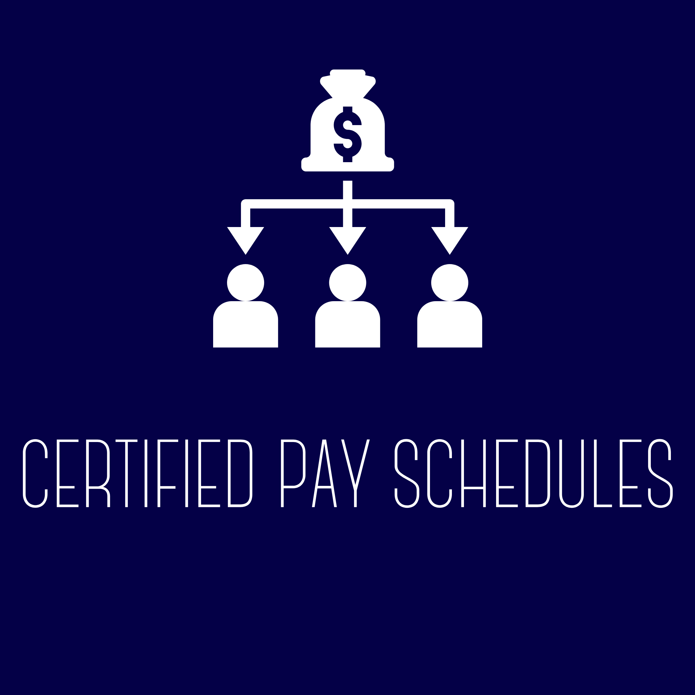 Certified Pay Schedules