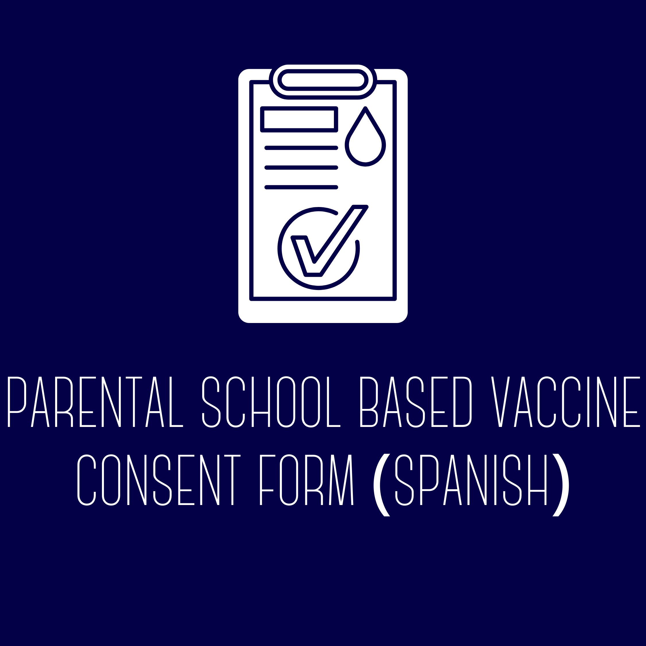 Parent School Based Consent Form - Spanish