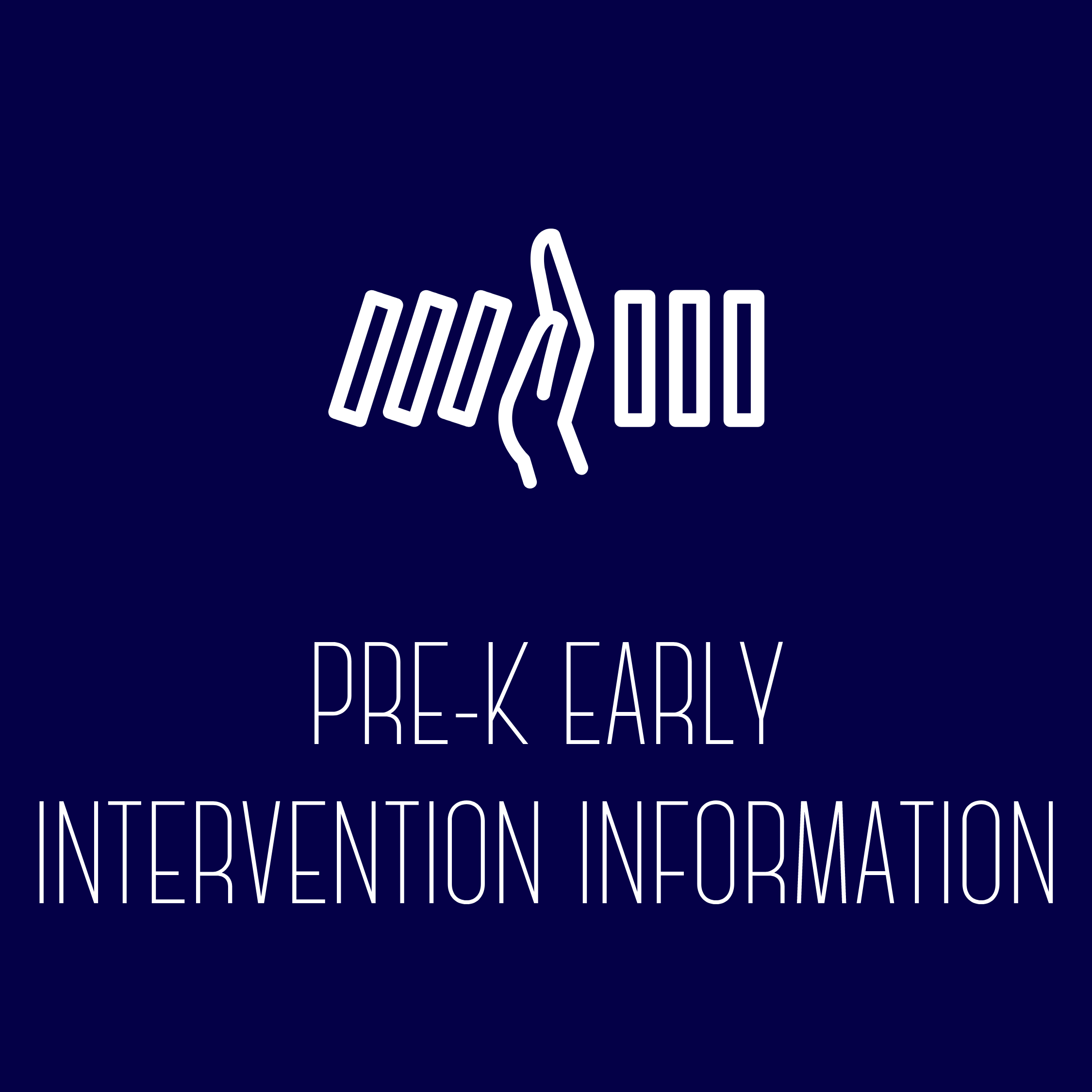 Pre-K Early Intervention Information
