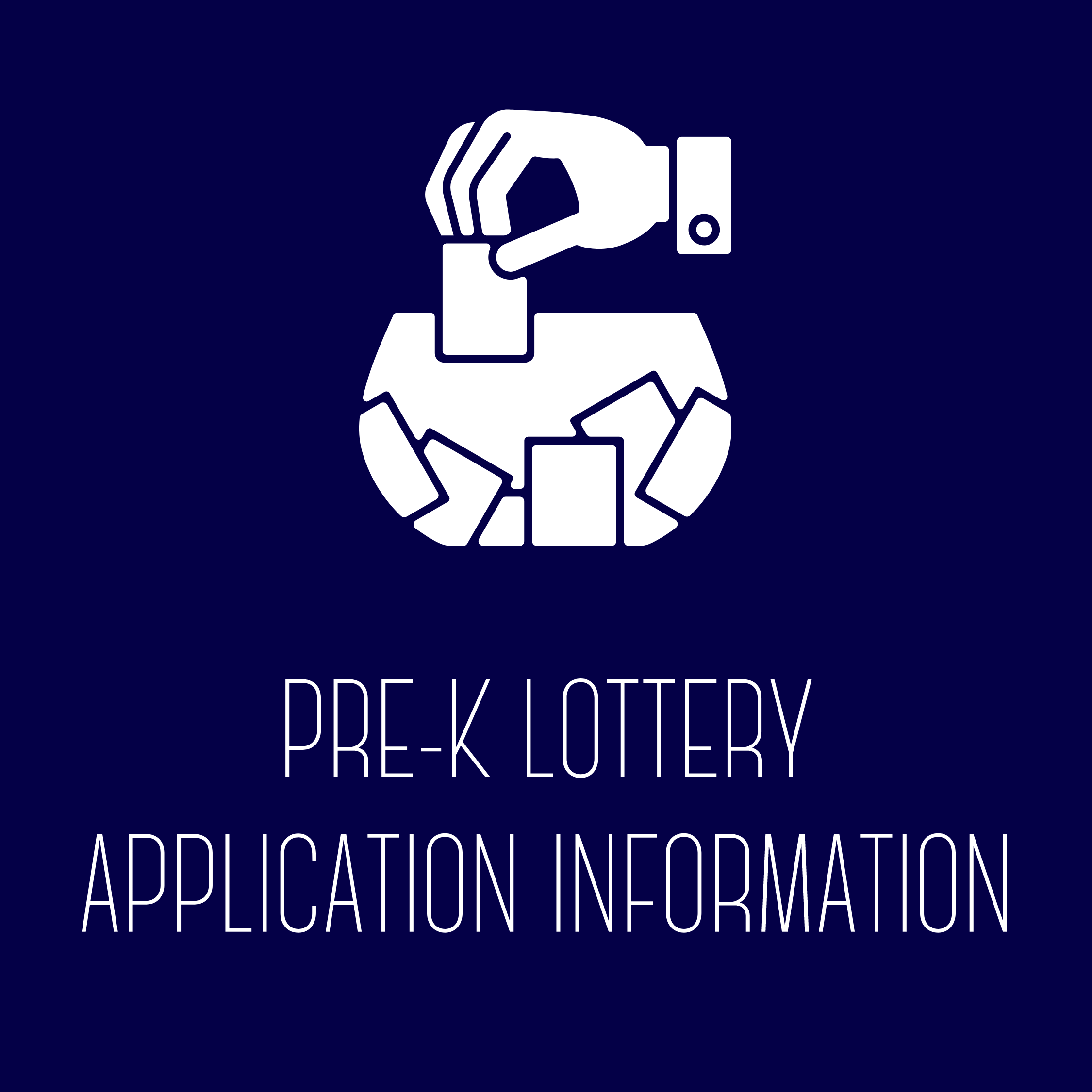 Pre-K Lottery Application Information