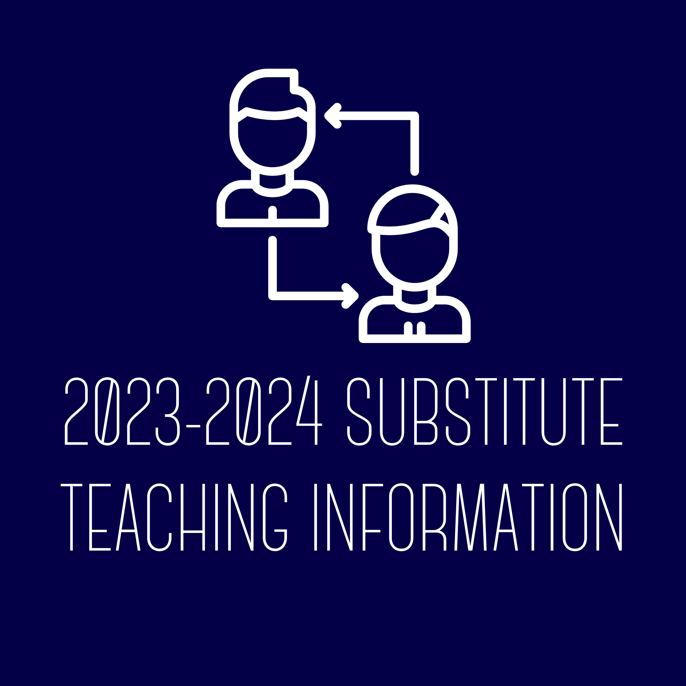 2023-2024 Substitute Teaching information