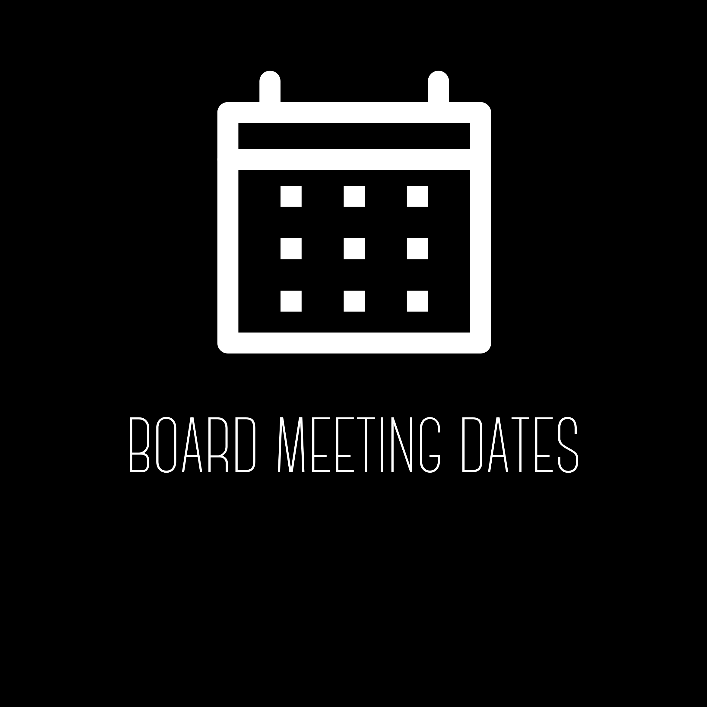 Board Meeting Dates