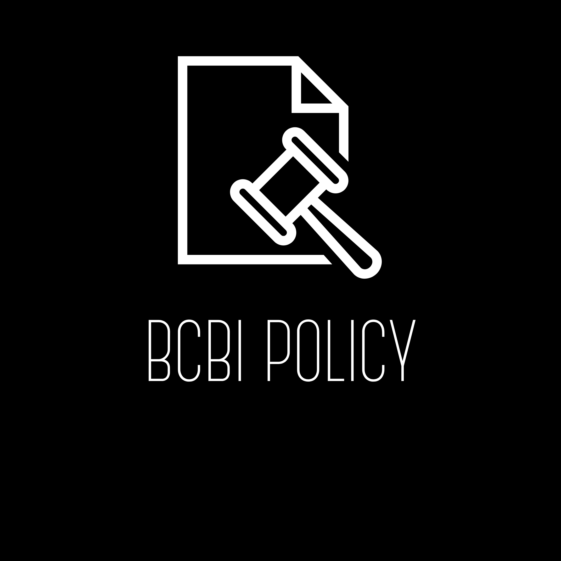 BCBI Policy