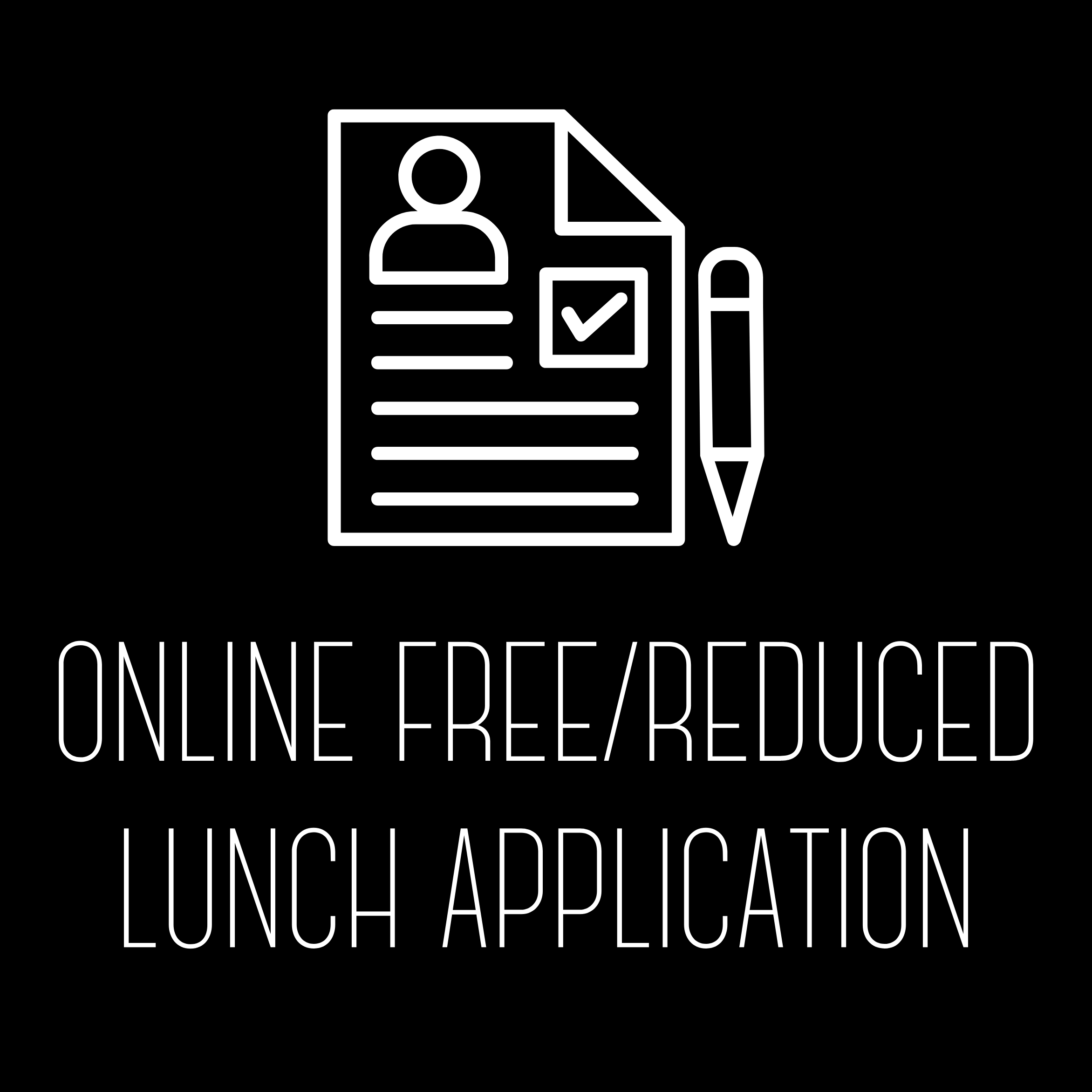 Online Free and Reduced Lunch Application