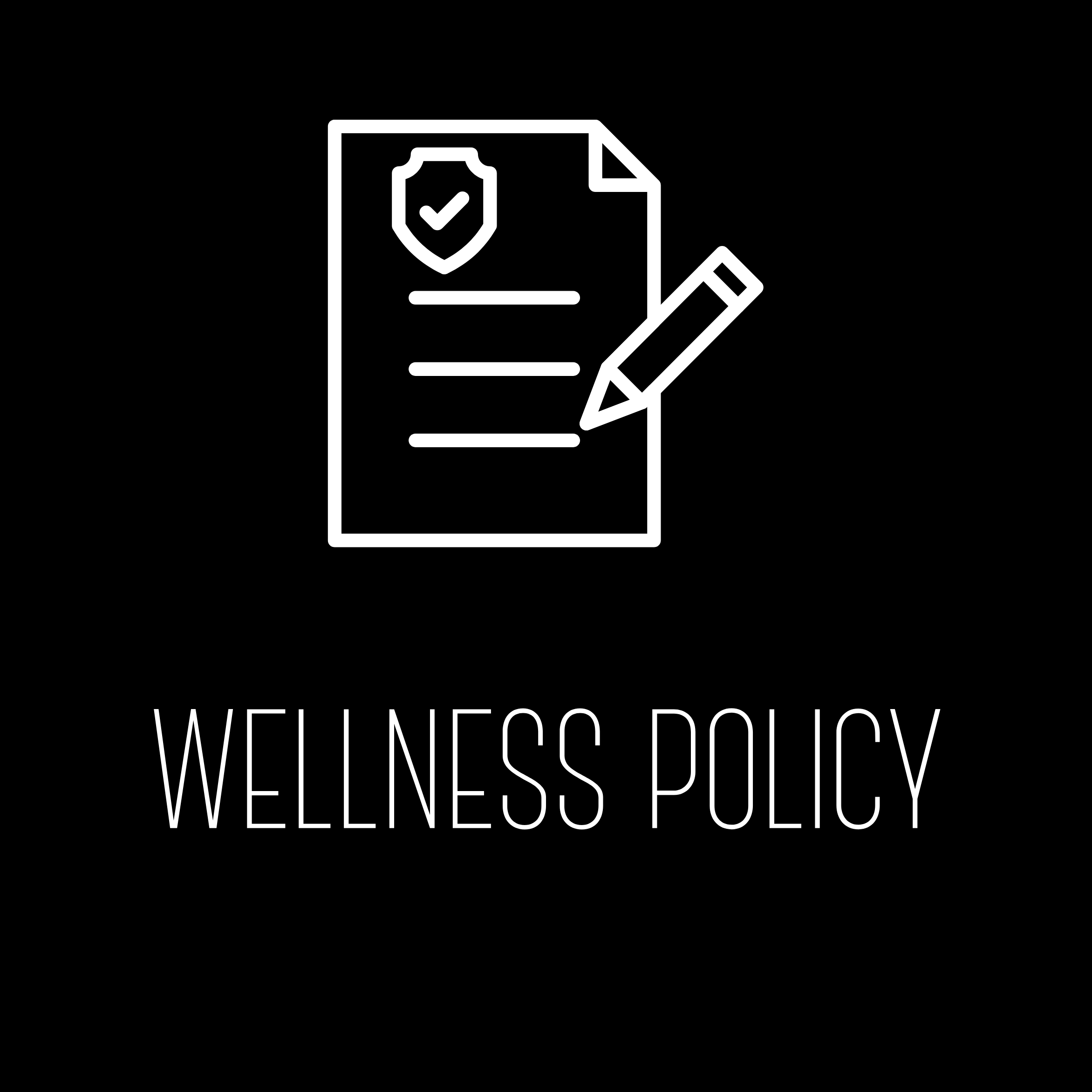 Wellness policy