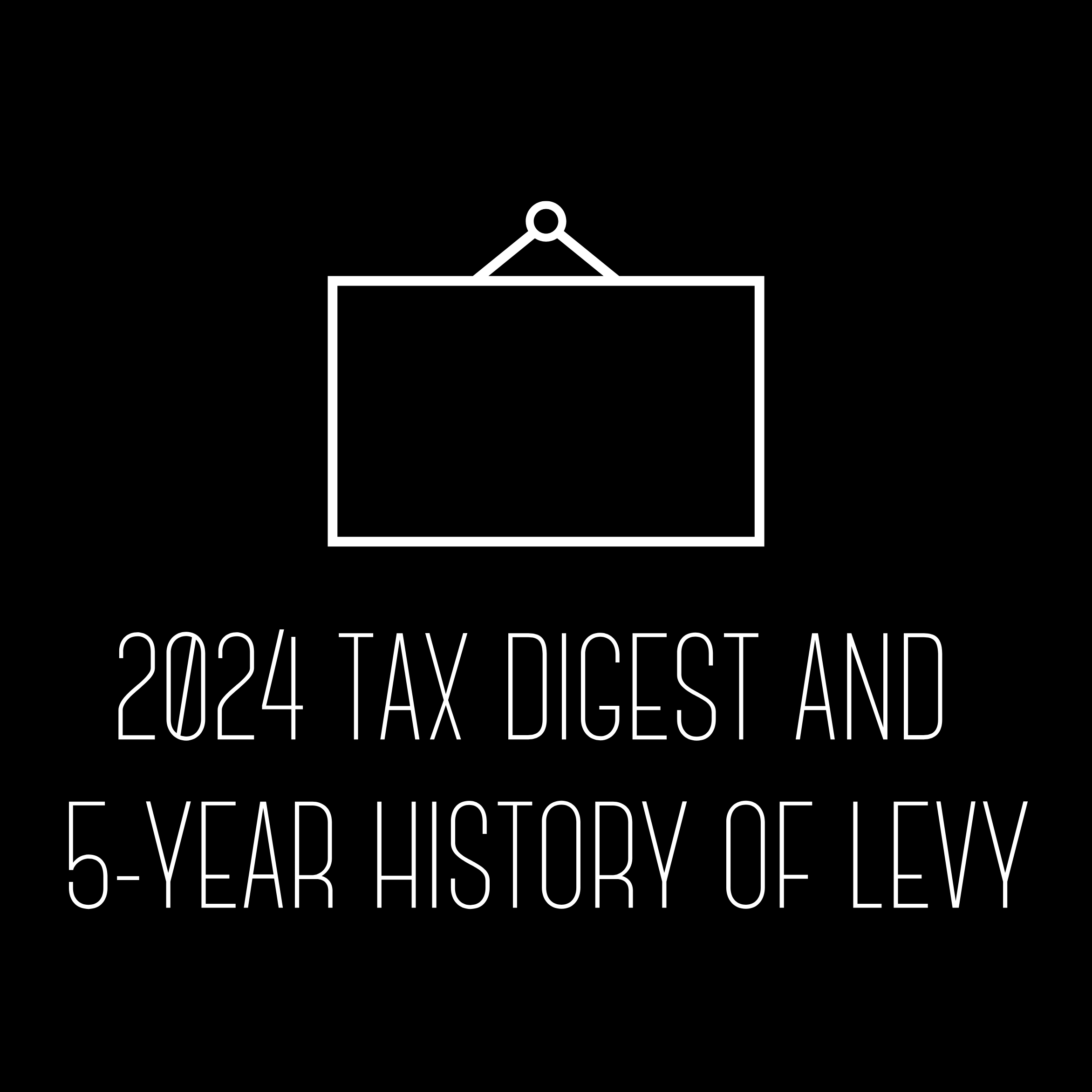 2024 Tax Digest &  5-Year History of Levy