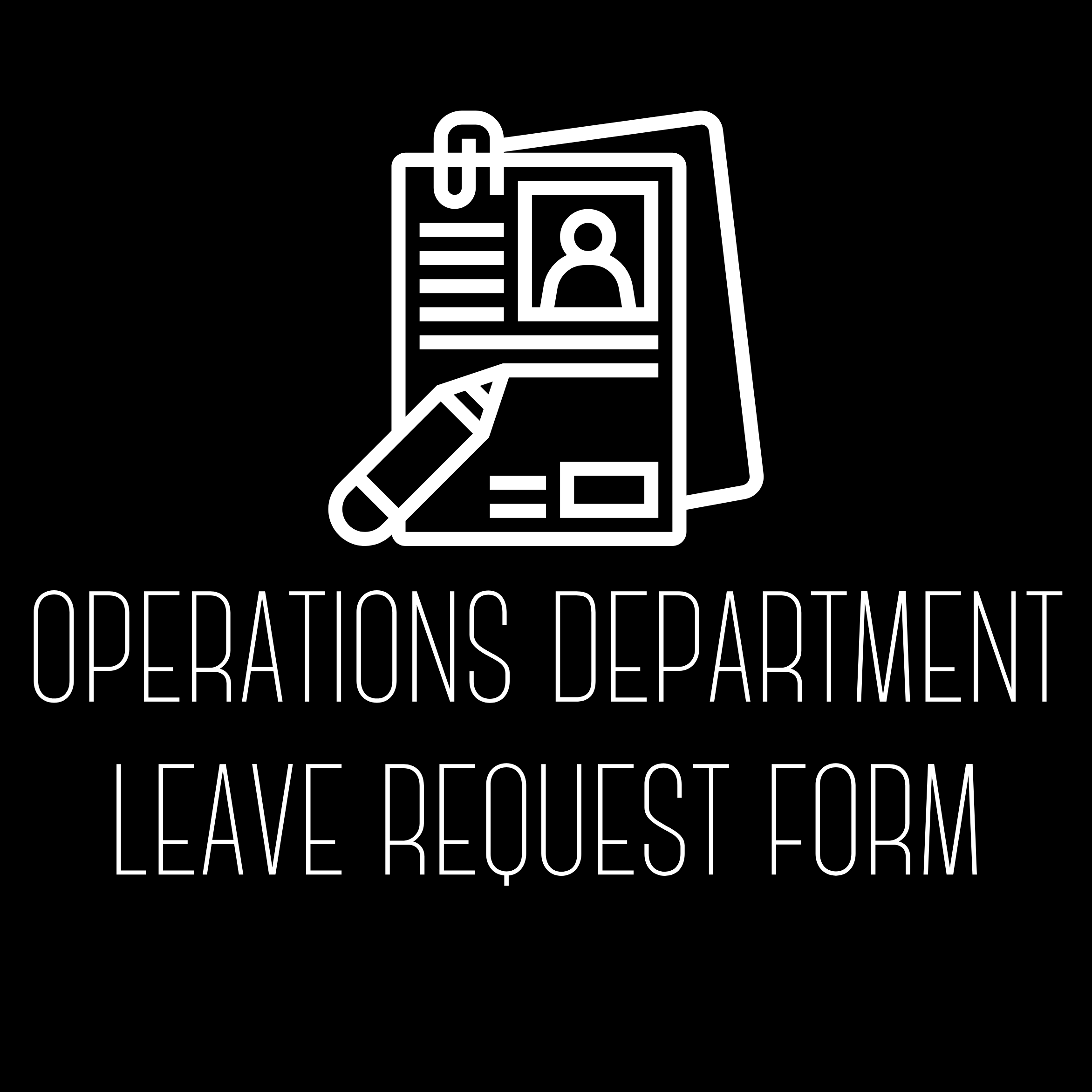 Operations Leave Form