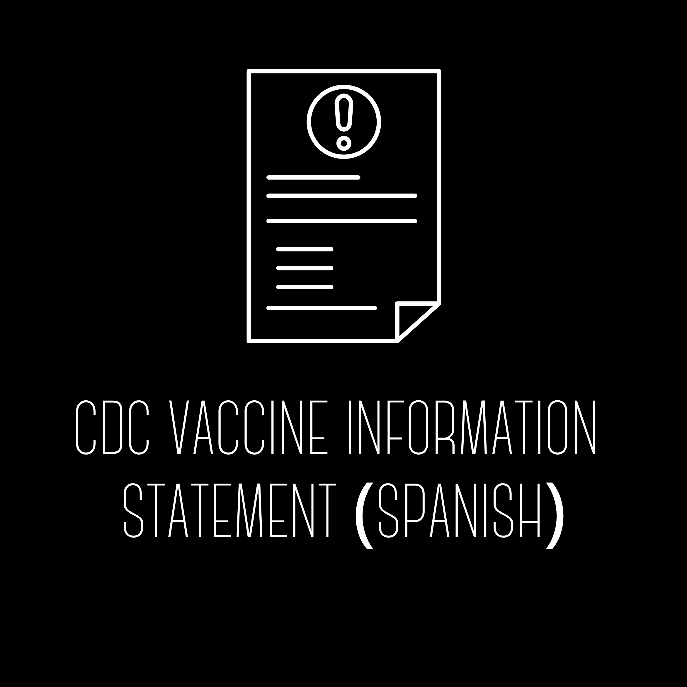 CDC Letter (Spanish)