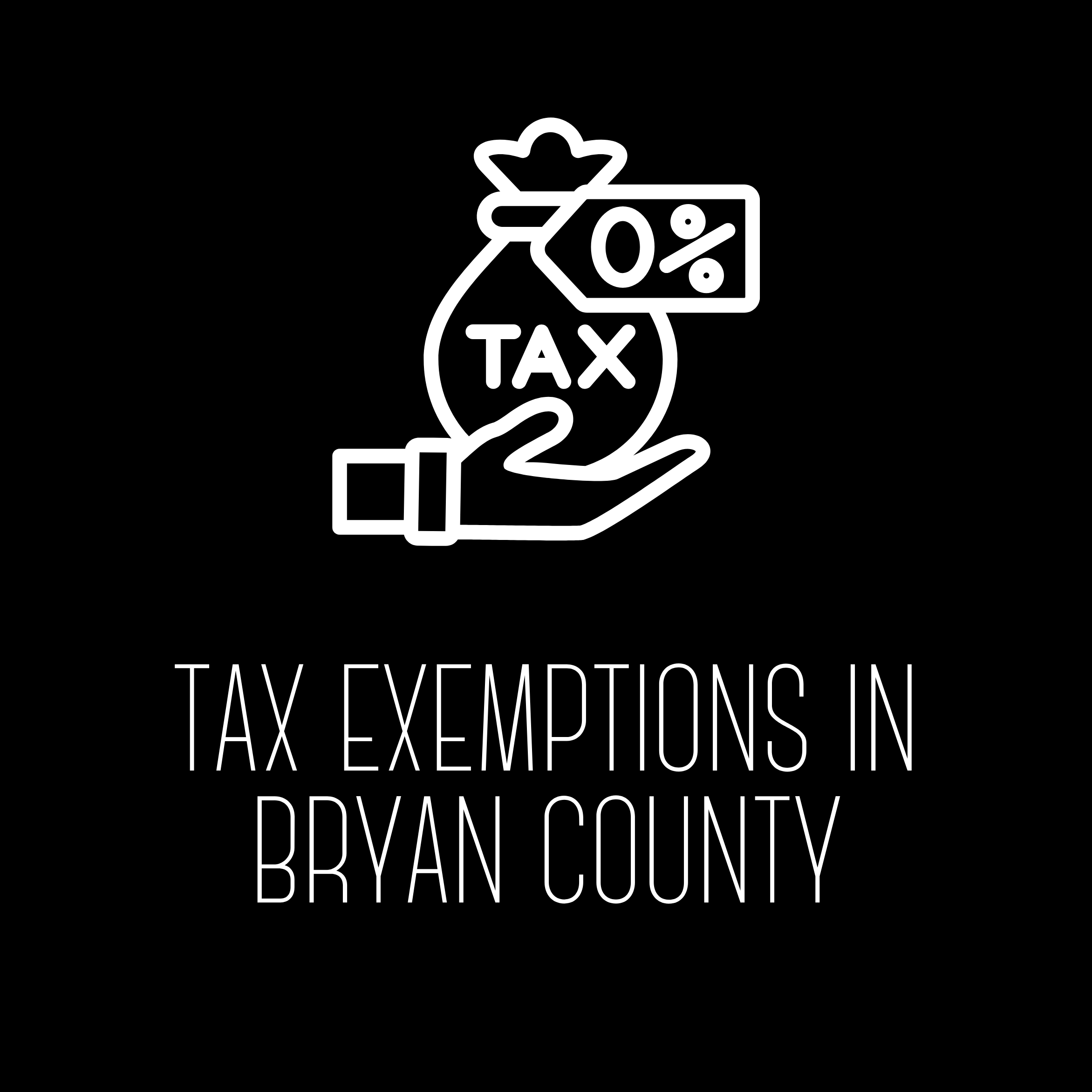 Tax Exemptions in Bryan County