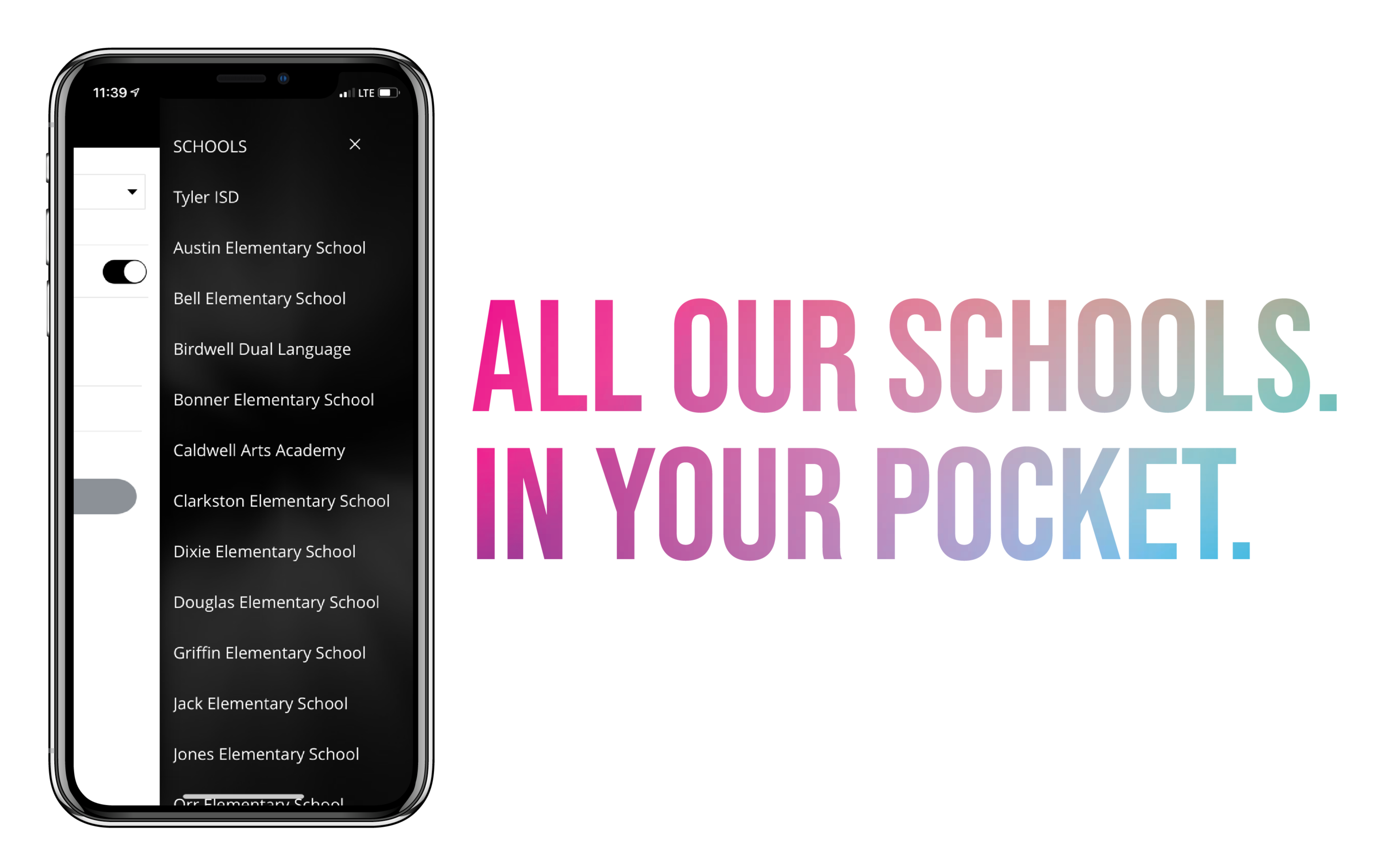 all our schools. in your pocket.