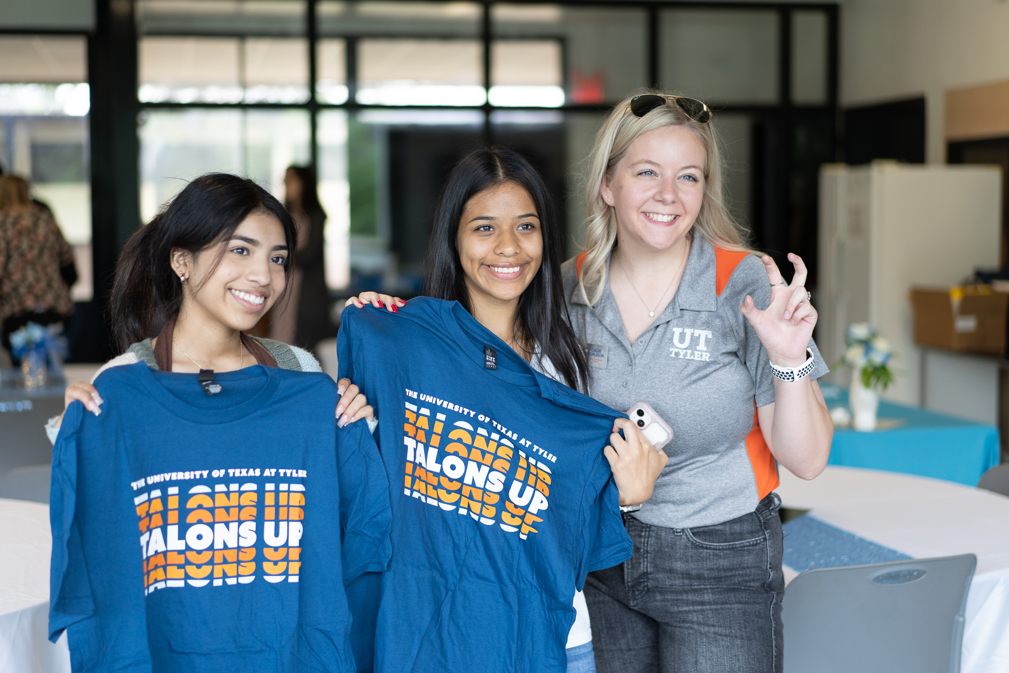 teacher with UT tyler future students