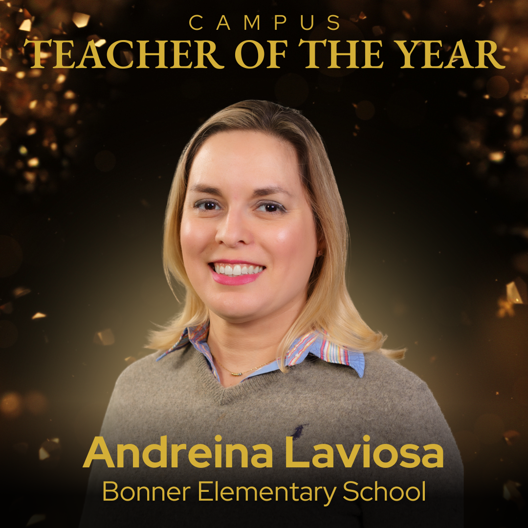 Campus Teacher of the Year Andreina Laviosa - Bonner Elementary School