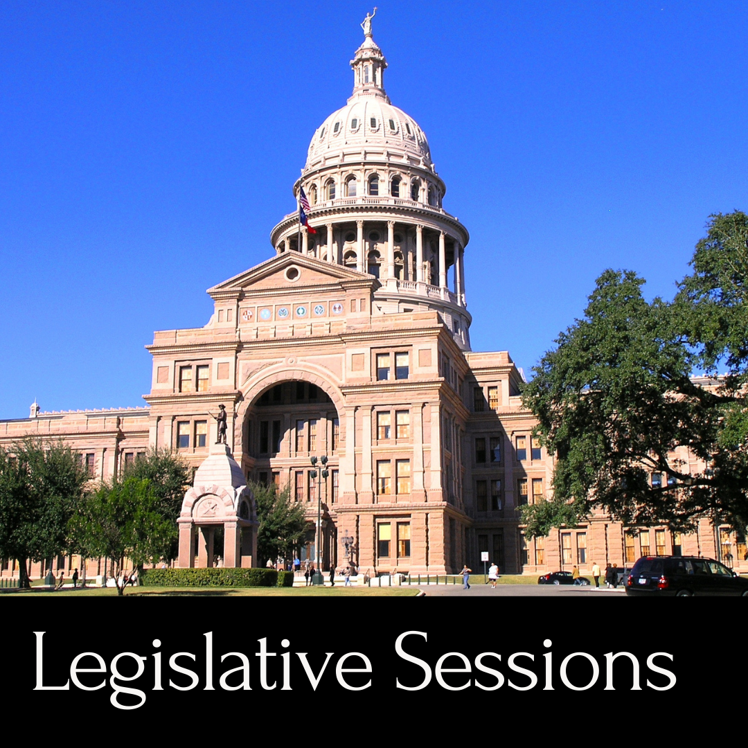 Legislative Sessions - capitol building with blue skies