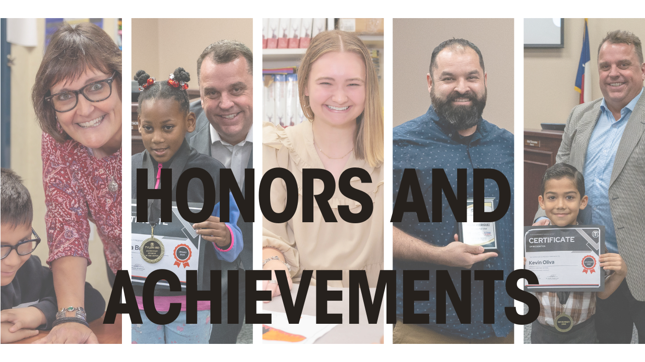 honors and achievements - collage of students, teachers and staff