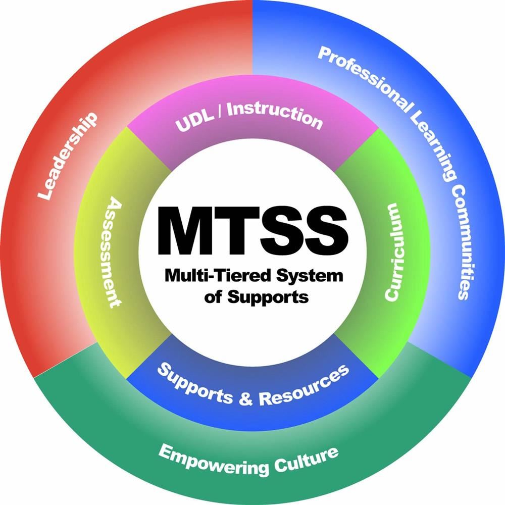 Multi-Tiered System of Supports chart