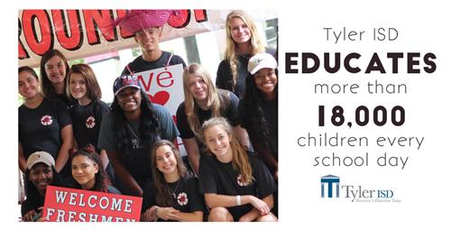 Tyler ISD educates 18,000 children every school day