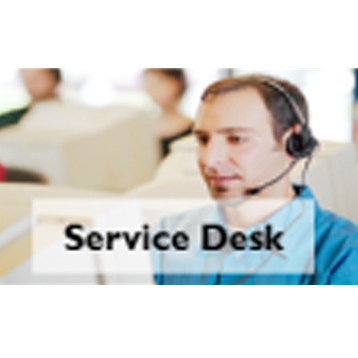 Service Desk stock photo