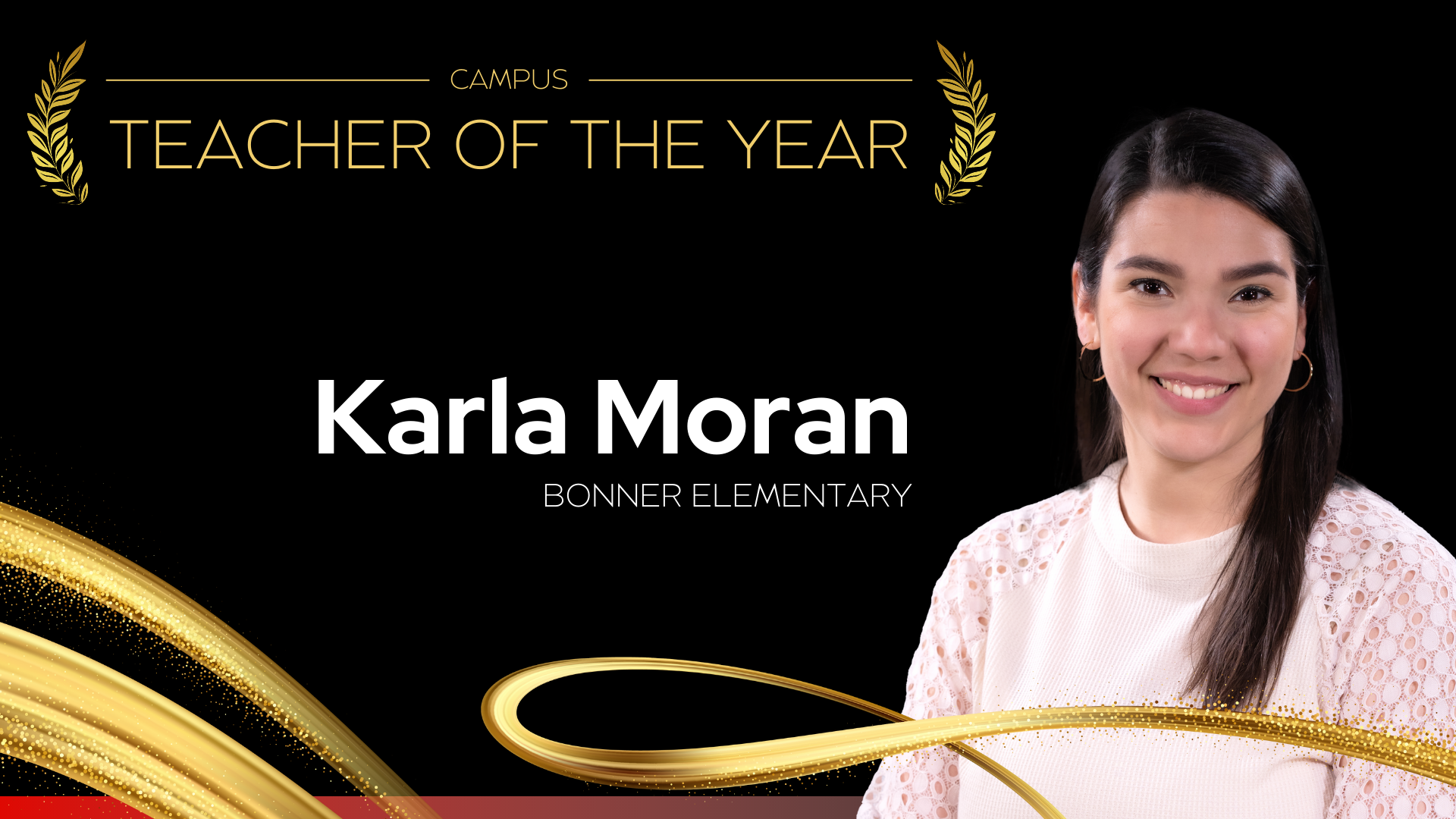 Campus Teacher of the Year Karla Moran - Bonner Elementary