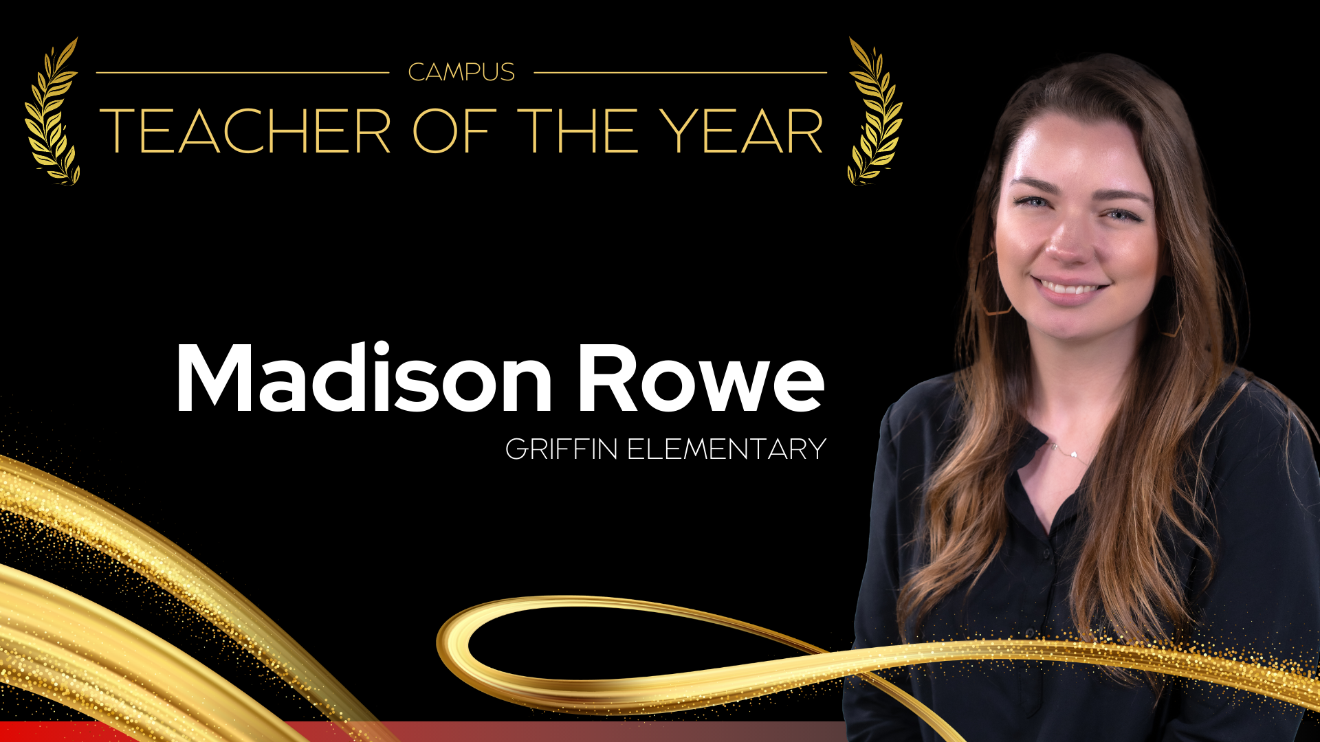 Campus Teacher of the year Griffin Elementary School - Madison Rowe