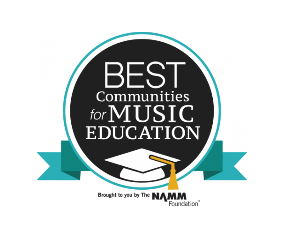 NAMM Best Communities for Music Education Award 