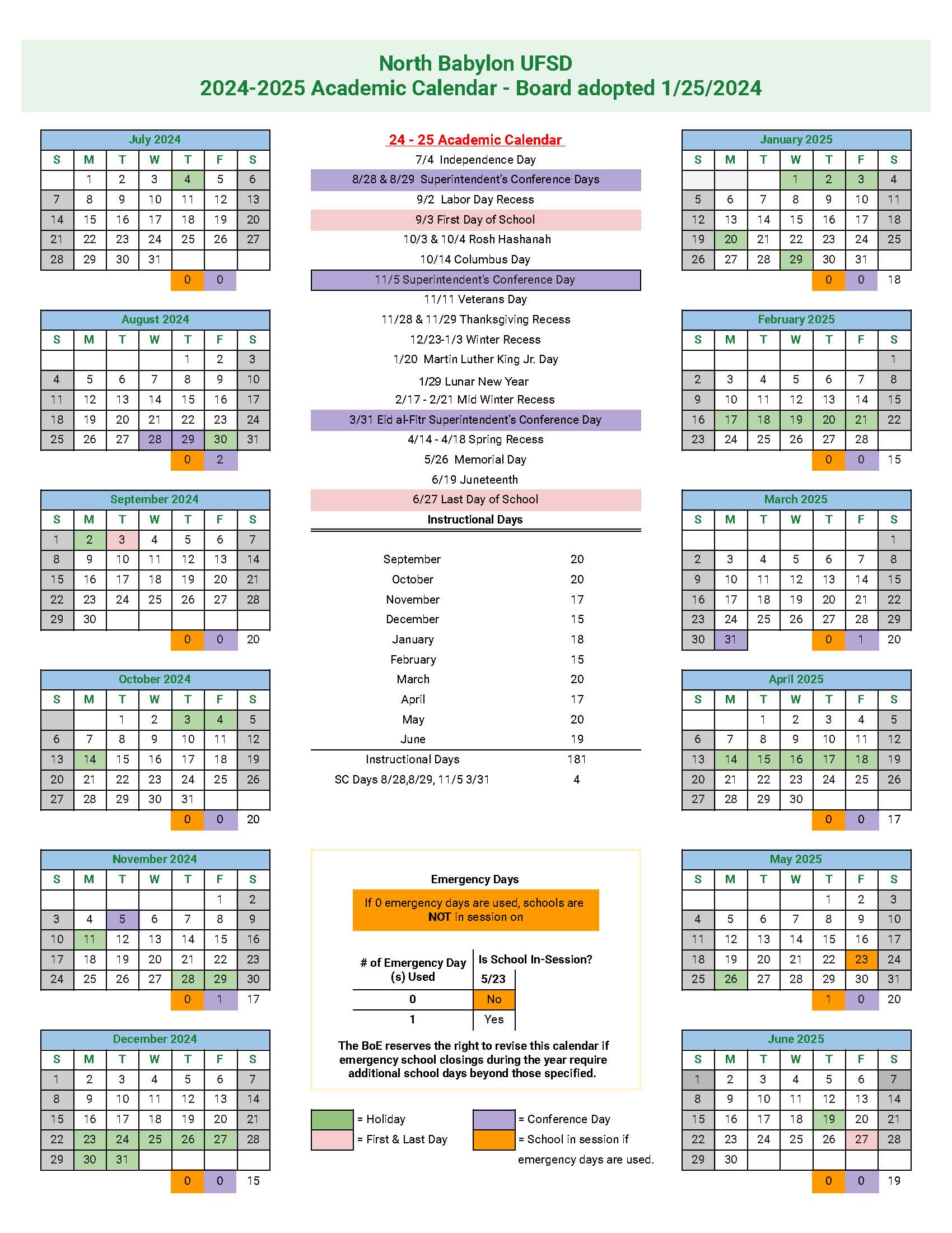 24-25 calendar