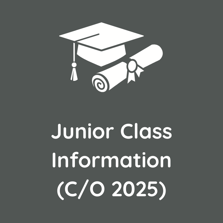 Junior Class Information