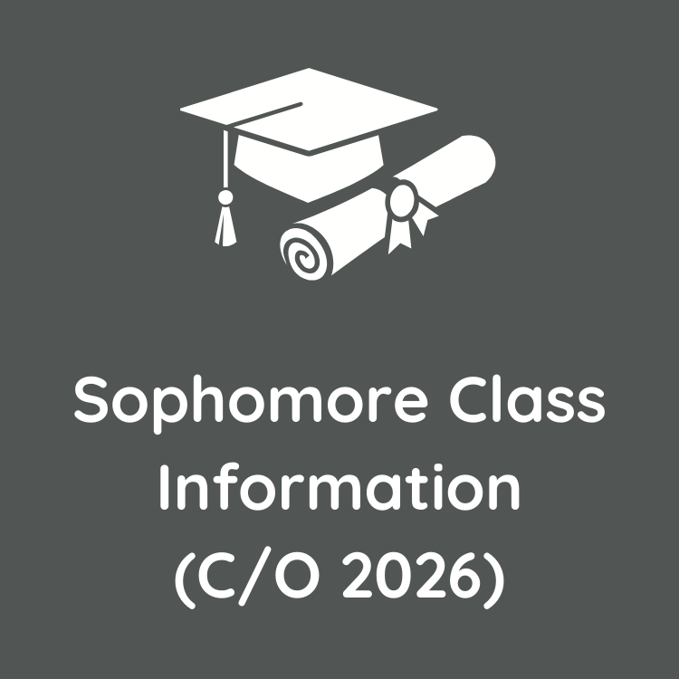 Sophomore Class Information
