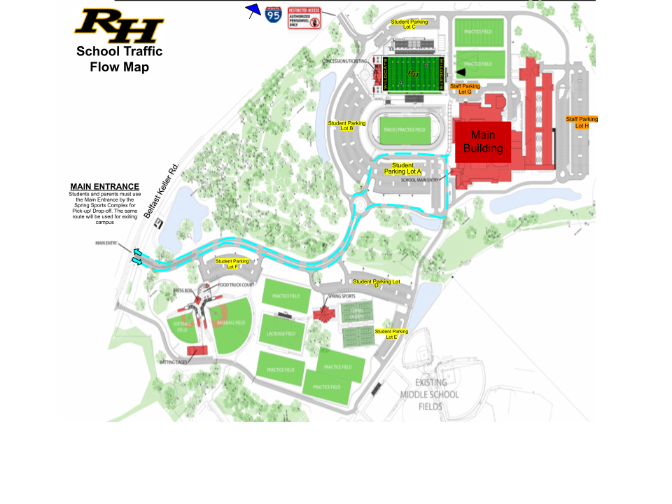 New RHHS traffic flow
