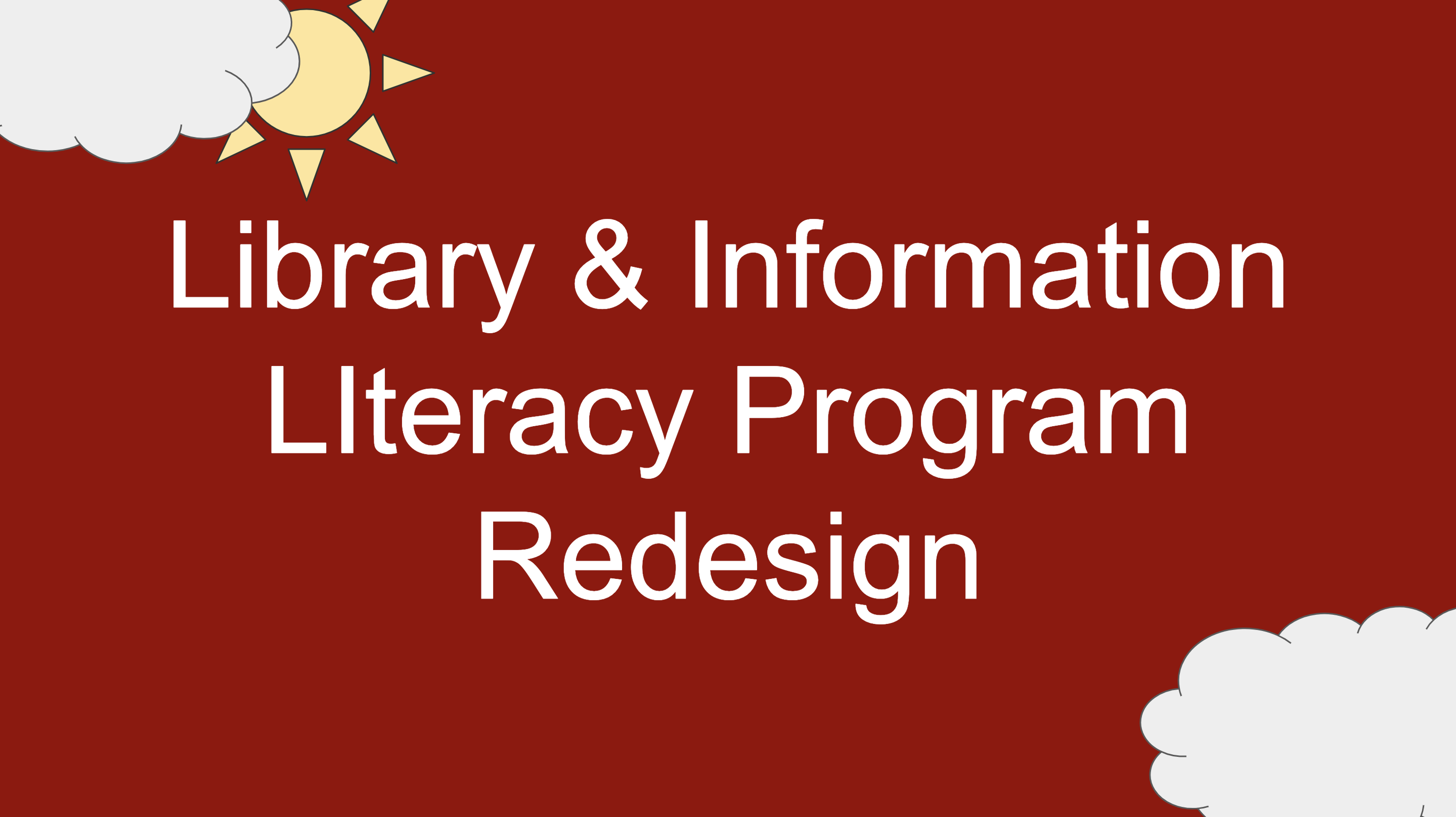 A link to a slidedeck showcasing all of the updates to the district's library program