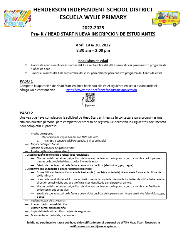 enrollment-requirements-wylie-primary-school