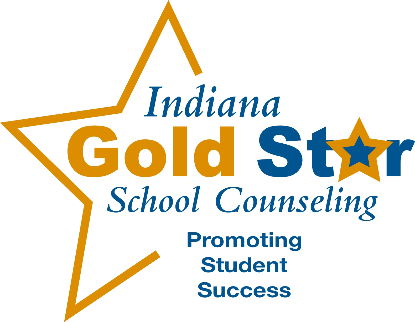 Indiana Gold Star School Counseling logo