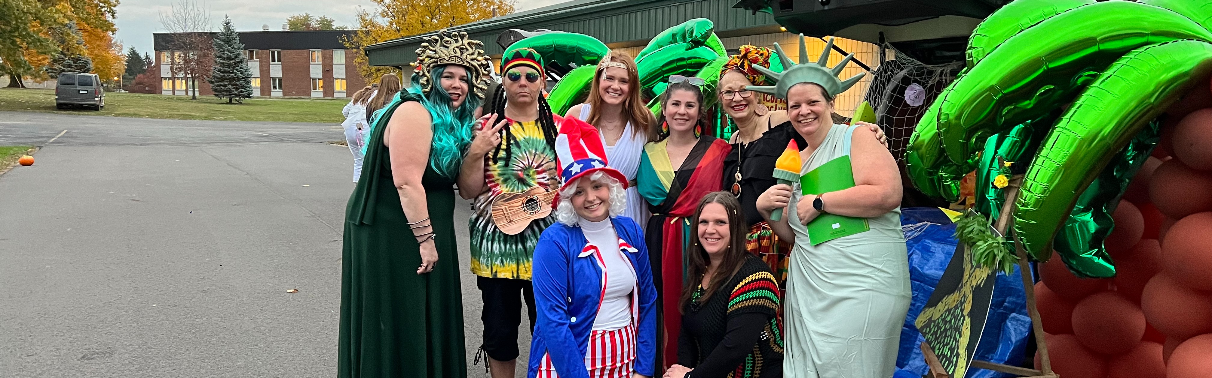 Staff in Costumes