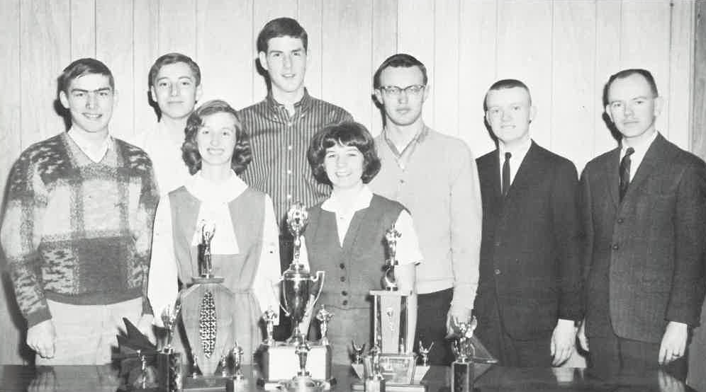 1965 Varsity Debate Team 