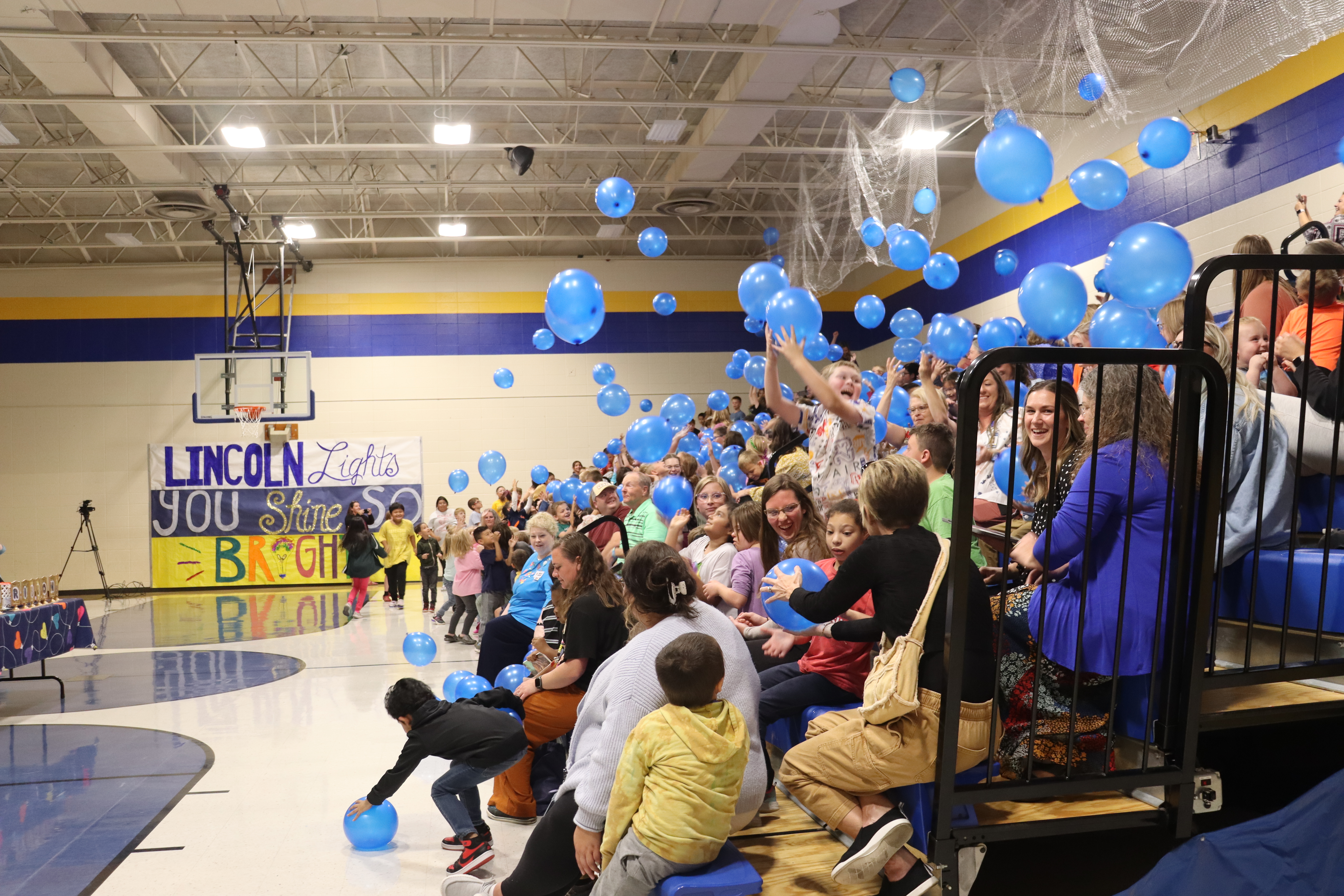 Balloons at Blue Ribbon event