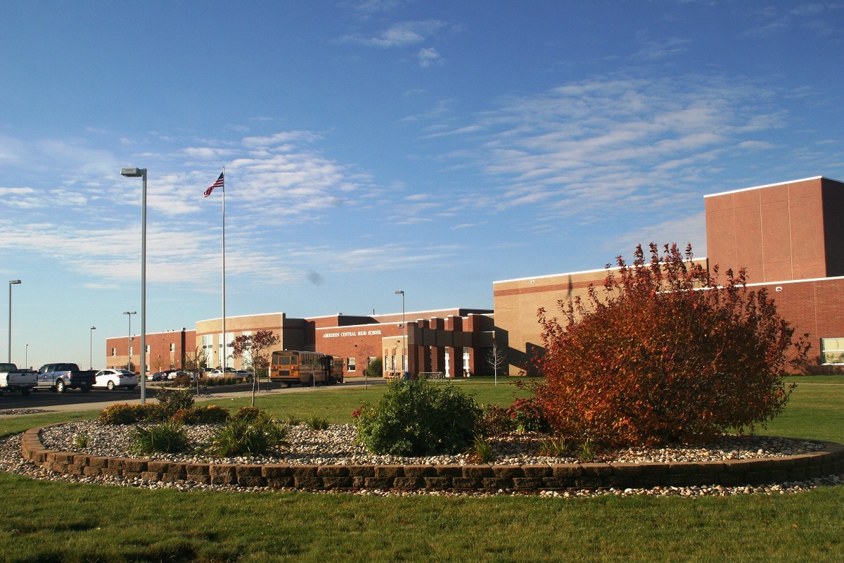 Front of Central High School