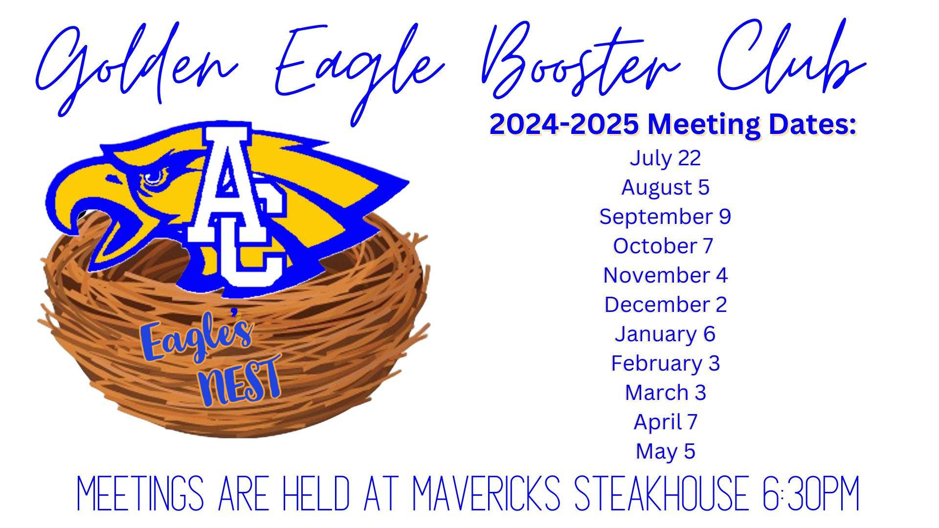 2024-2025 meeting dates