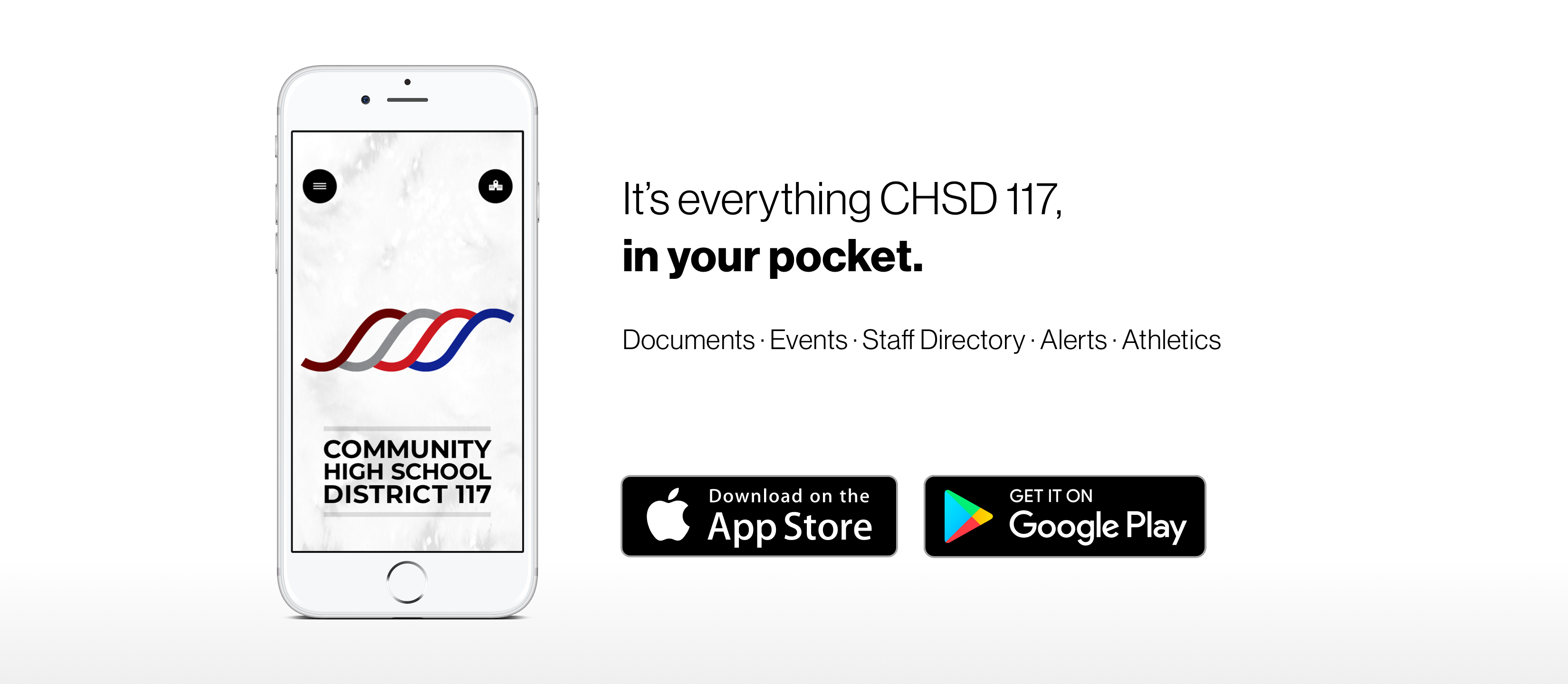 CHSD117 Mobile App Marketing Image