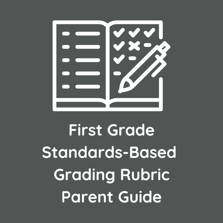 First Grade Standards-Based Grading Rubric Parent Guide