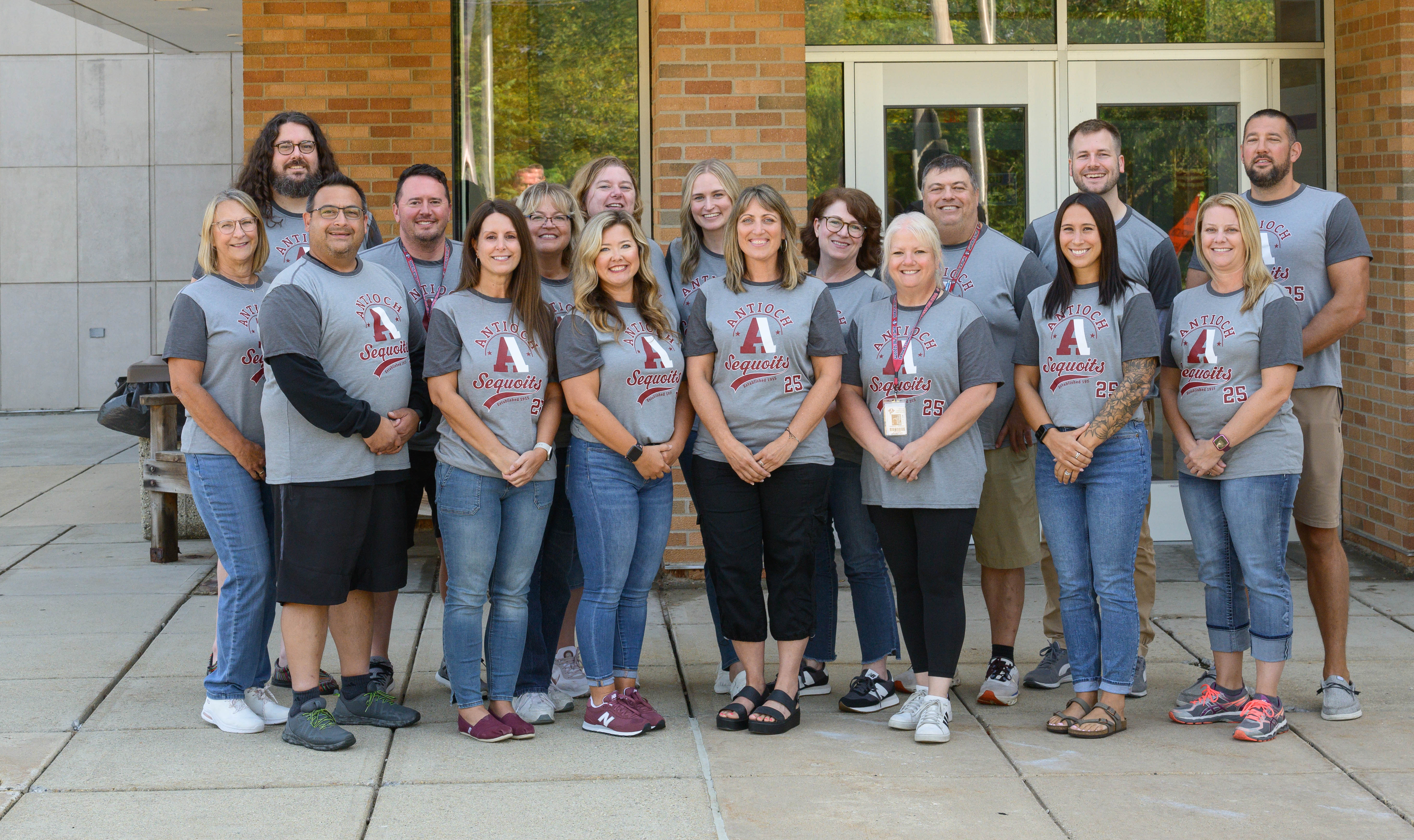 Student services department group portrait