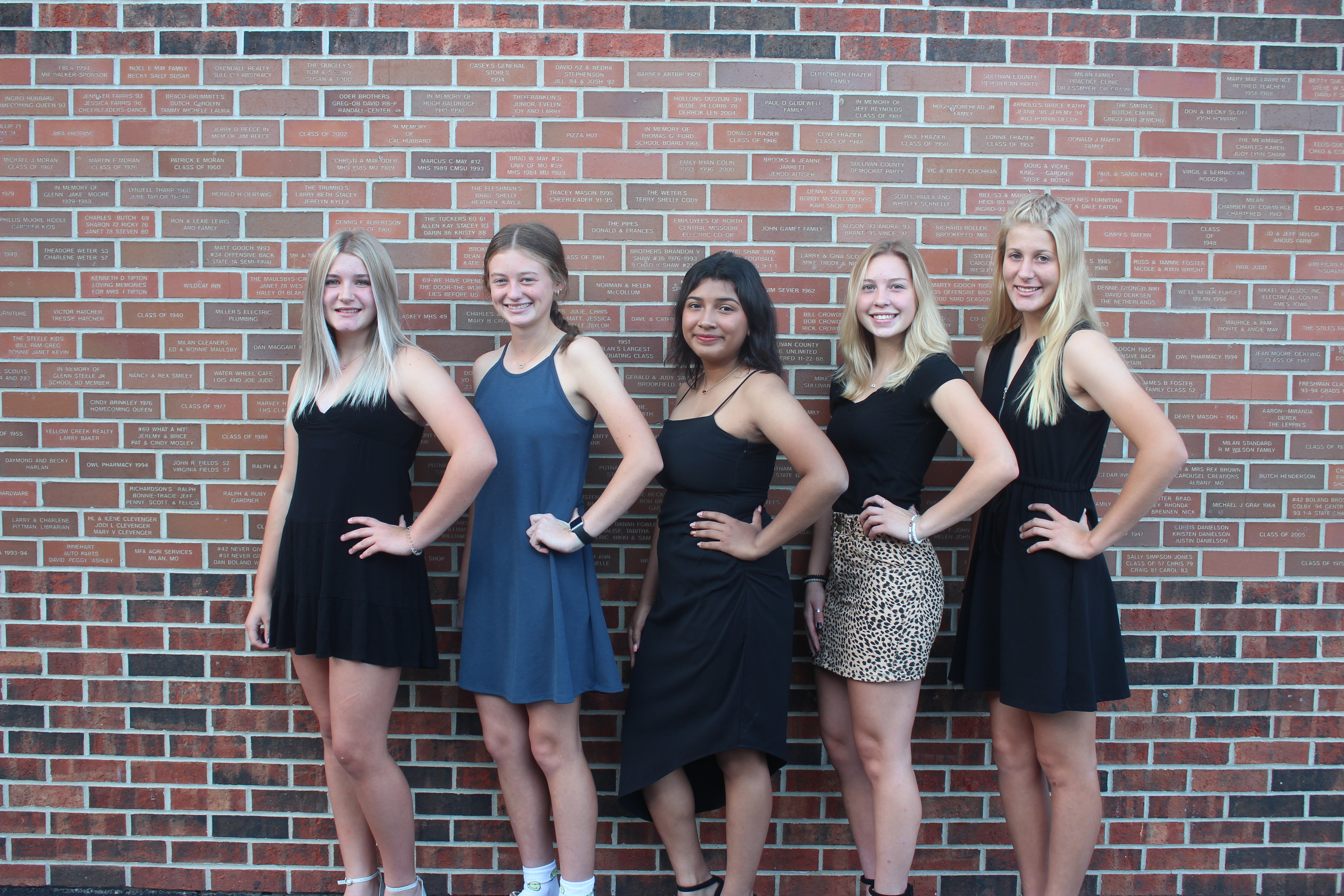Homecoming Queen Candidates